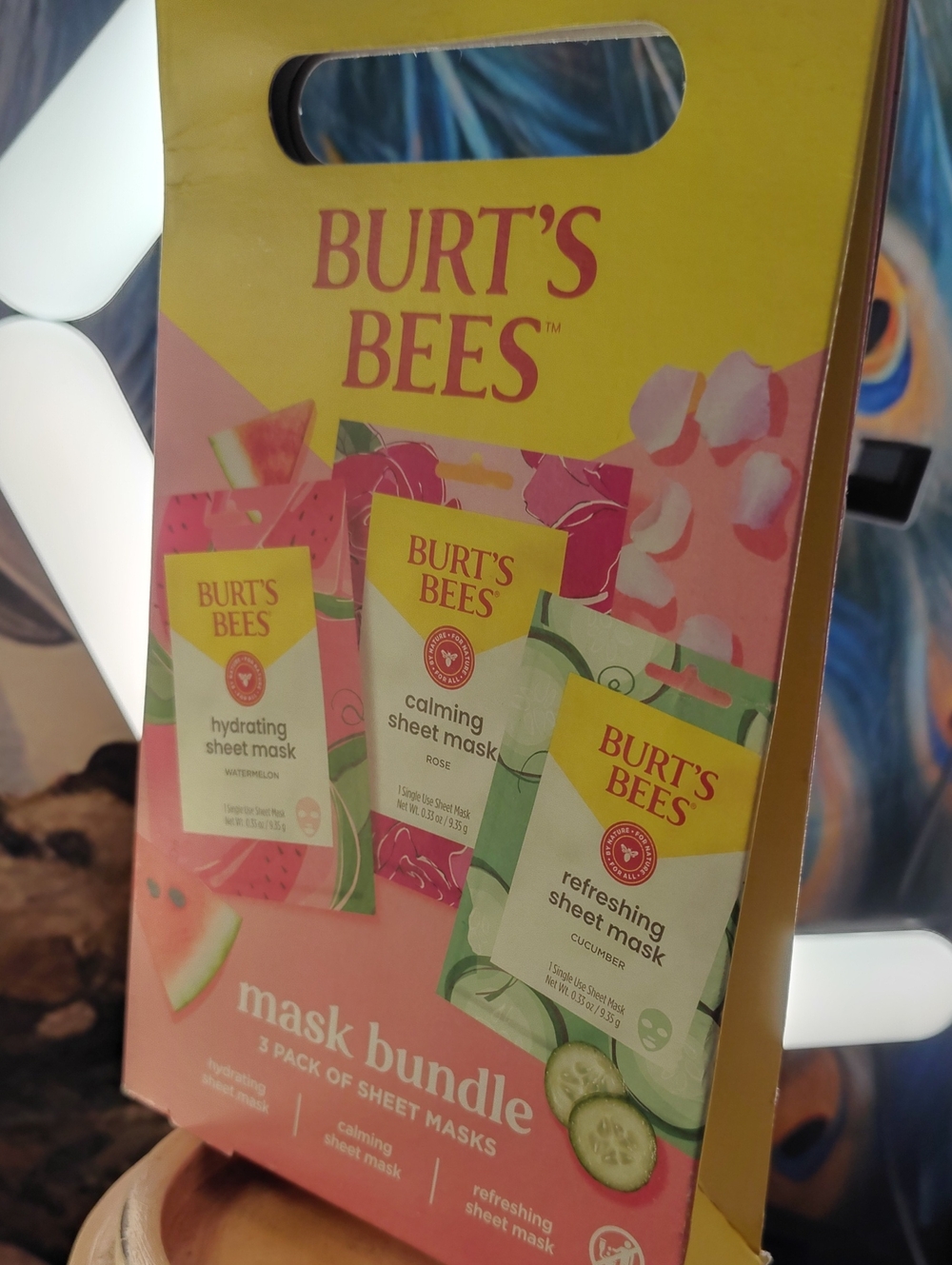 Burts bees sheet mask